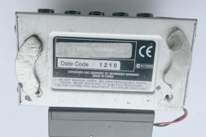 Neodymium magnets used for mounting the (now) battery powered audio mixer.