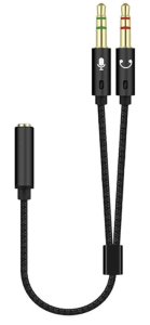 TRRS splitter for connecting dynamic mic with MacBook